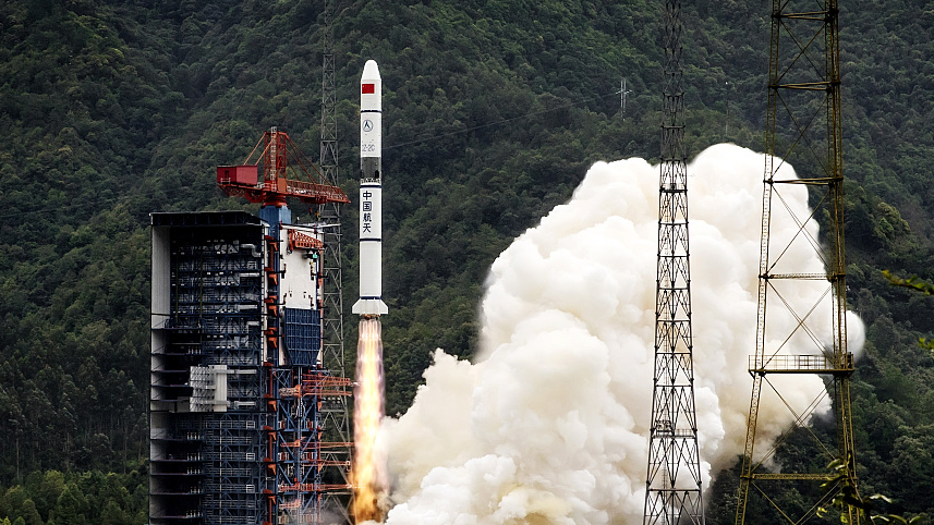 A Long March 2C lifting off from its launch pad at the Xichang Satellite Launch Center. ©CFP