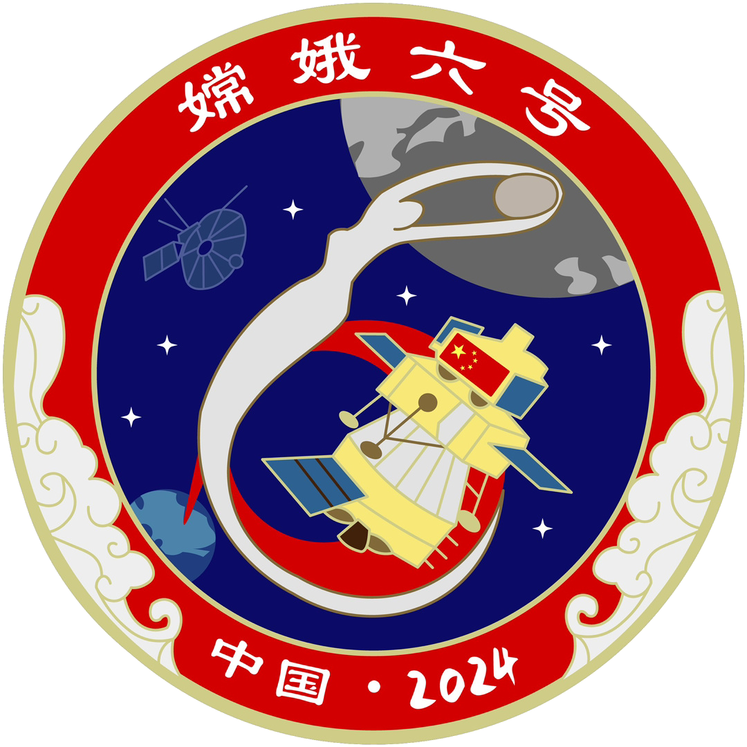 The Chang'e 6 mission patch. ©China National Space Administration